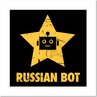 Funny Russian Bot / Internet Troll Posters and Art